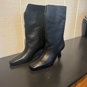 Sam Edelman Lolita black leather boots Size 8M
